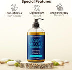 Sore Muscle Massage Oil for Massage Therapy 8 fl oz - Image 7