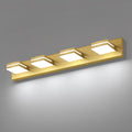 SineRise LED Modern Bathroom Vanity Light Fixtures, Brass Modern Acrylic by SINERISELIGHTING