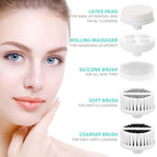 Waterproof Facial Cleansing Spin Brush Set - Image 2