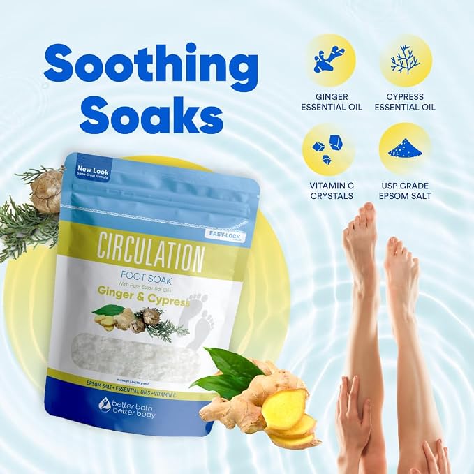 Circulation Foot Soak 32 Ounces Epsom Salt - Image 7