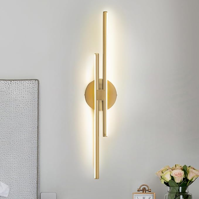 EDISLIVE Dimmable Modern LED Vanity Light Fixtures Bathroom Vanity Wall Lighting by EDISLIVE