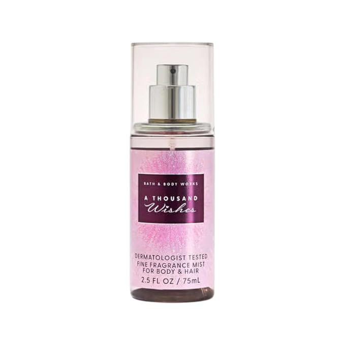 Bath and Body Works A Thousand Wishes Fine Fragrance Mist Travel Size Mini by BathBodyWorks