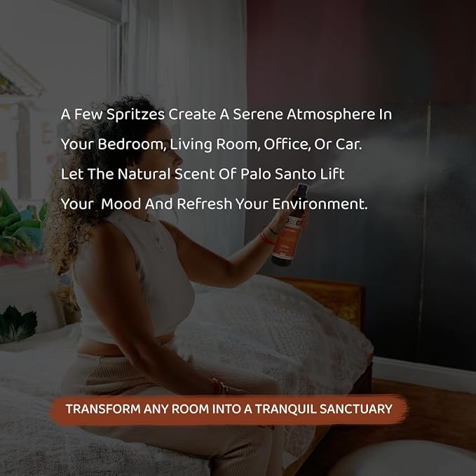 Sacred Element's Palo Santo Room Spray | Natural Purifying Mist - Image 5
