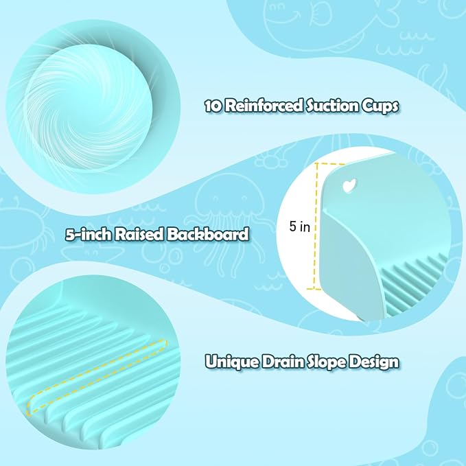 AGPTEK 24 Inch Bathtub Splash Guard - Image 4