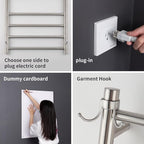 Wall Mounted Towel Warmer 8 Bars - Image 3