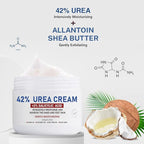OUKEYA Urea Cream 42% plus Salicylic Acid 2%, Intensive Moisturizer - Image 2