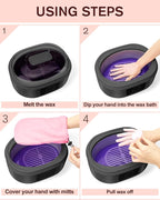 Paraffin Wax Machine for Hand and Feet -Paraffin Wax Warmer Moisturizing Kit - Image 4