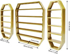 Nail Polish Organizer Wall Mounted, Metal Nail Polish Storage Holder - Image 3