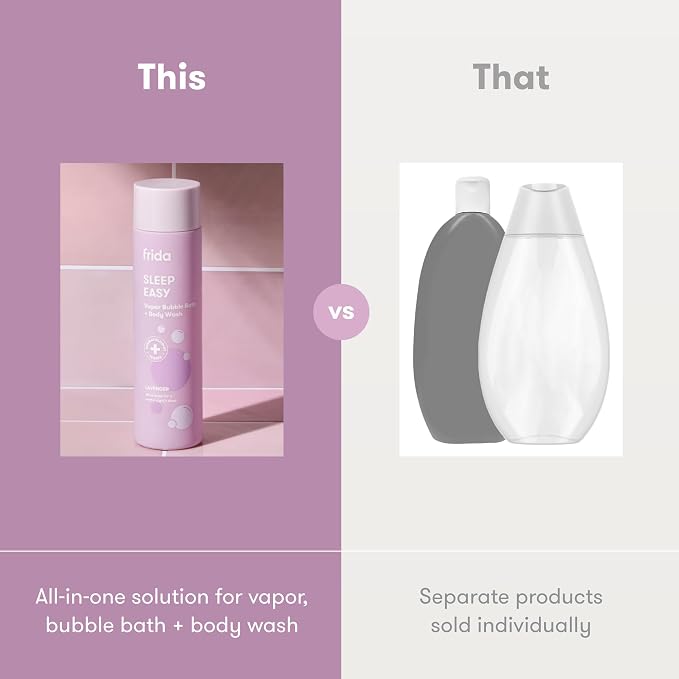 Frida Baby Lavender Baby & Kids Bubble Bath + Body Wash, Sleep & Calming - Image 5