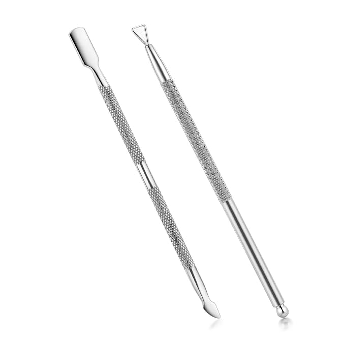2PCS Cuticle Pusher and Cutter by YINYIN