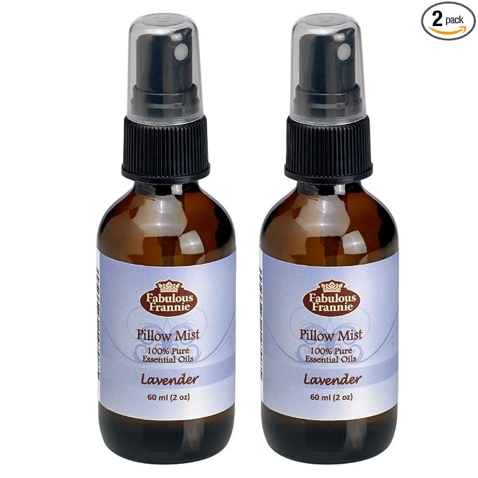 Fabulous Frannie Lavender Essential Oil Pillow or Room Mist All Natural by Fabulous+Frannie