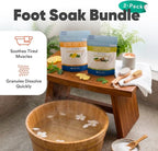 2 Pack Foot Soak Salts Bundle for DIY Foot Spa - Image 5