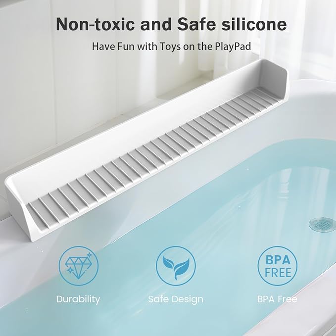 Bathtub Splash Guard PlayPad Shelf Area - Image 5