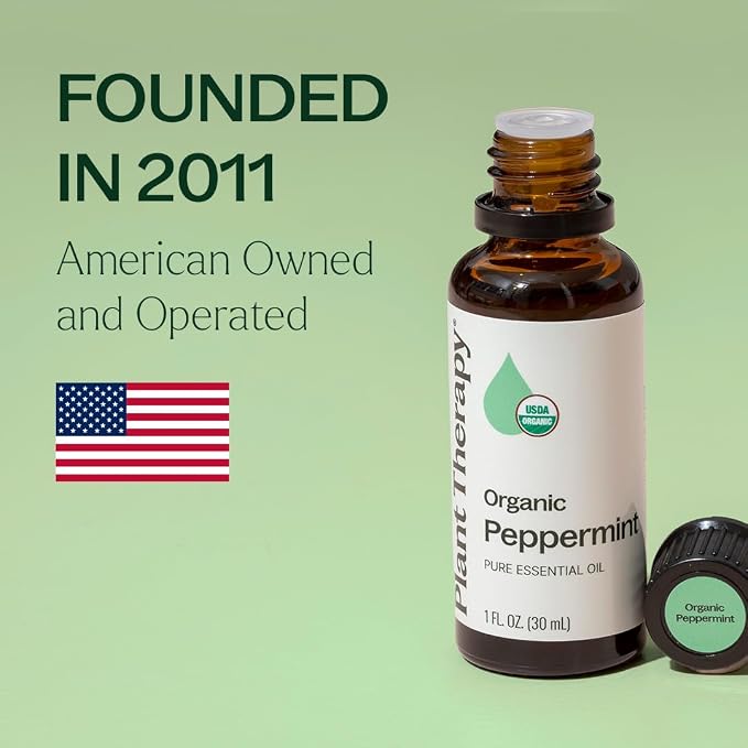 Plant Therapy Organic Peppermint Essential Oil 10 mL, 100% Pure, USDA Certified - Image 6