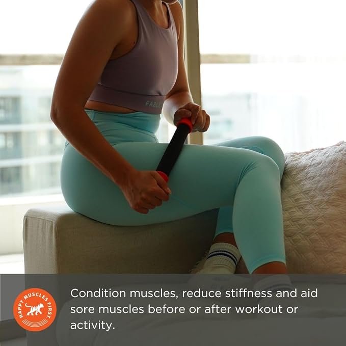 Tiger Tail 11in Massage Stick Portable Roller, Deep Tissue Foam Roller - Image 7