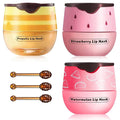 3 Packs Fruit Lip Balm, Moisturizing & Smoothing Lip, Hydrate Repair Prevent by Unknown