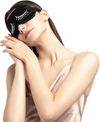 100% Mulberry Silk Sleep Mask Blackout, Cute Natural Sleeping Mask - Image 5