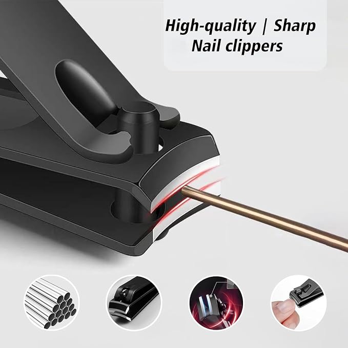 Cool Manicure Set for Men, Nail Clipper Grooming Kit for Teen Boy, Small Gift - Image 3