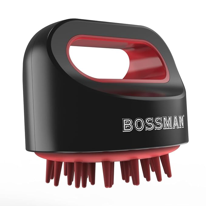 Bossman Titan Shower Scalp Massager – Scalp Exfoliator Brush – Ergonomic - Image 9