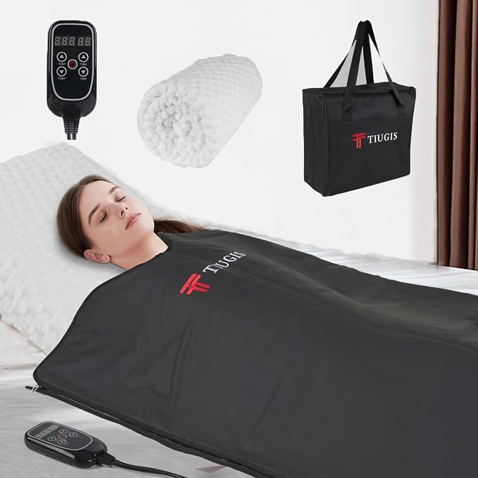 Sauna Blanket, Far Infrared Sauna Blanket, Portable Sauna by Unknown