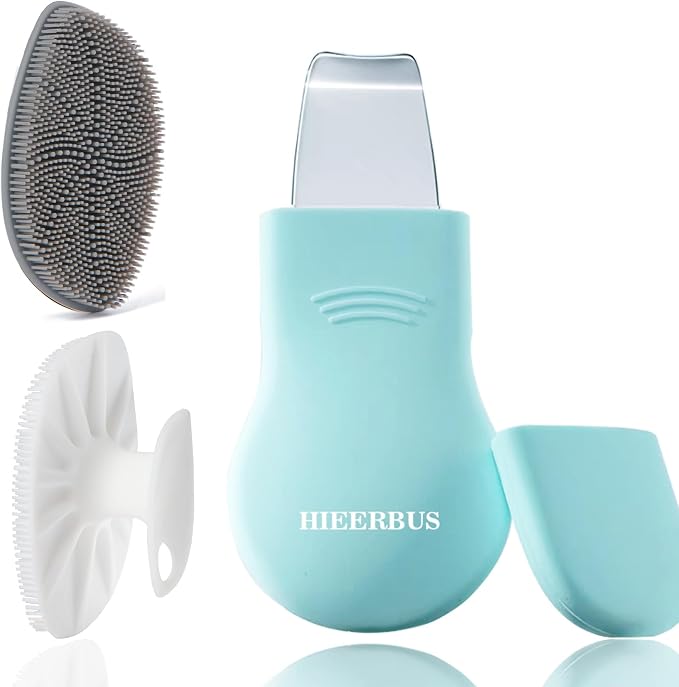 Silicone Face Scrubber, Facial Cleansing Brush Silicone Face Wash Brush by HieerBus