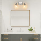 Unicozin 2 Light Bathroom Light Fixtures, Modern Vanity Lights Over Mirror - Image 9