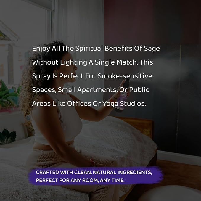 Sacred Element's Lavendra And White Room Spray | Natural Purifying Mist - Image 4