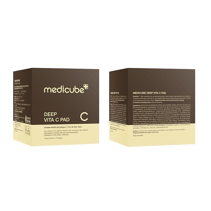 medicube Toner Pads Deep Vita C Facial Toner Pad - Image 8