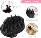 URTHEONE Scalp Massager Shampoo Brush, Soft Silicone Scrub Brush, Relax Scalp - Image 2