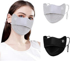 2Pcs UV Face Mask, Sun Masks for Women, Cooling Breathable Face Cover for by Unknown
