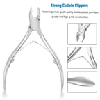 FERYES Cuticle Clippers 1/2 Jaw - Image 2