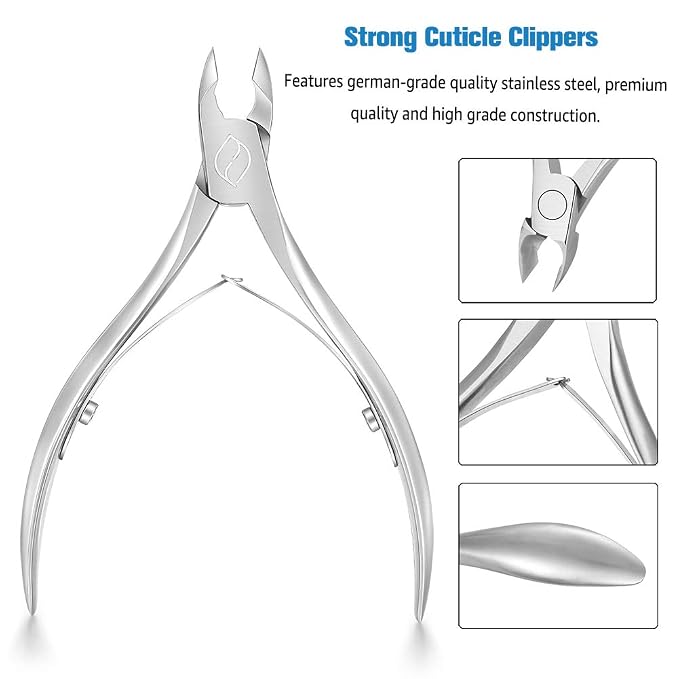 FERYES Cuticle Clippers 1/2 Jaw - Image 2