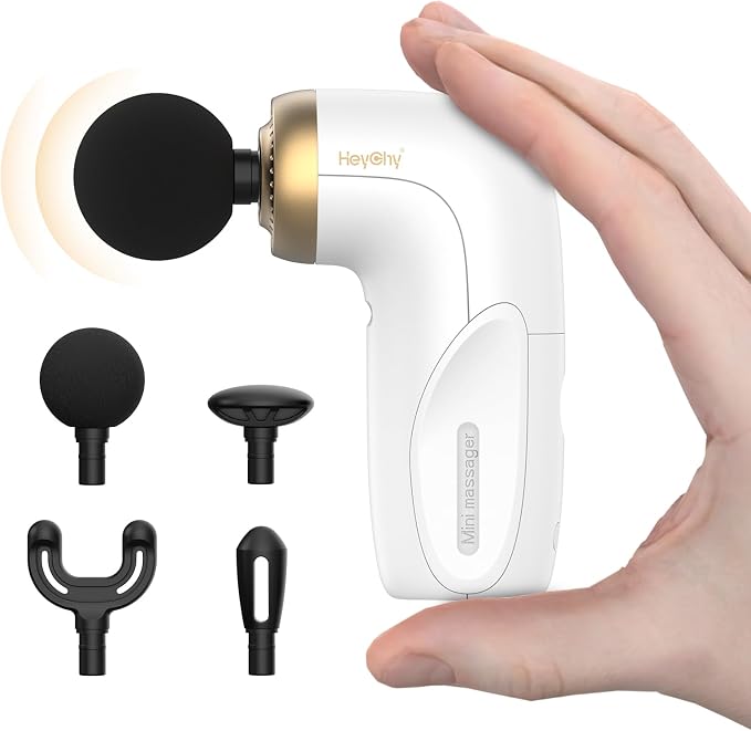 HEYCHY A1 Super Mini Massage Gun, Percussion Deep Tissues Muscle Massager by HeyChy