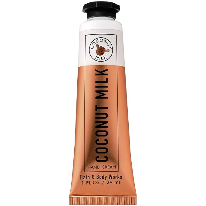 Bath and Body Works Coconut Milk Hand Cream 1.0 Fluid Ounce by BathBodyWorks