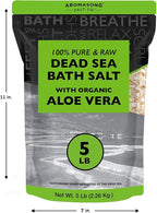 Aromasong 5 lbs Raw Dead Sea Salt - Image 7