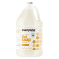 Everyone 3-in-1 Soap, Body Wash, Bubble Bath, 1 Gallon, Coconut and Lemon by Everyone