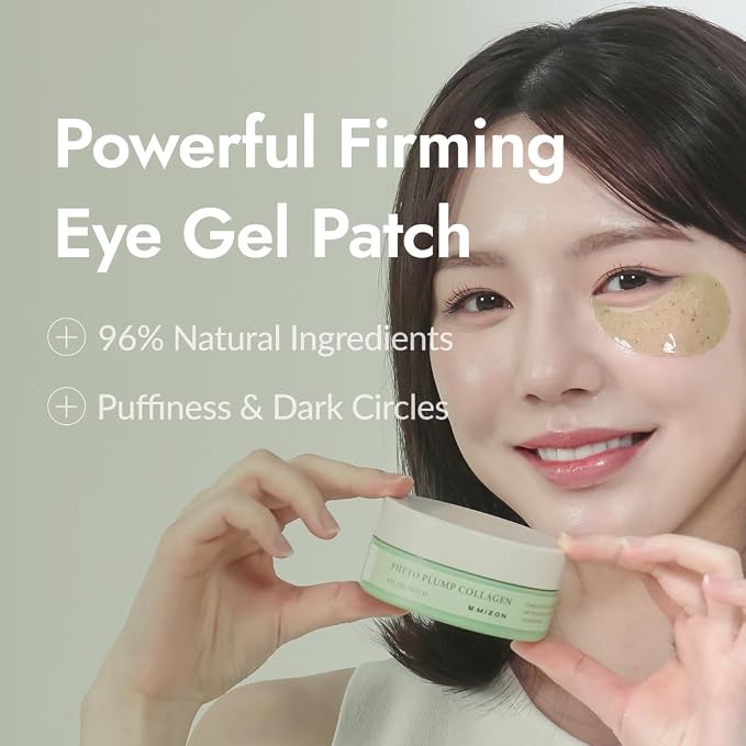 MIZON Phyto Plump Collagen Eye Gel Patch - Image 3
