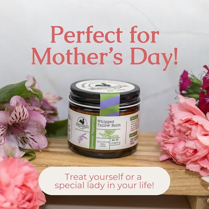 Hearth and Homestead: Handmade Whipped Tallow Balm: Organic Body Butter - Image 5