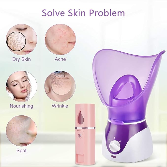 Facial Steamer - Nano Ionic Face Steamer - Image 5