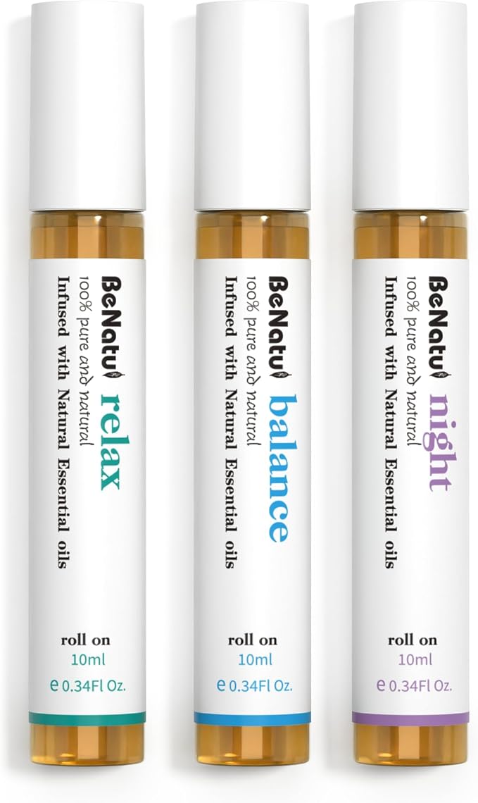 Essential Oil Set, Aromatherapy Roll On Blends - Image 7