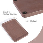 Karibiber Marble Vanity Tray, 11.8in Sandstone Bathroom Kitchen Tray - Image 2