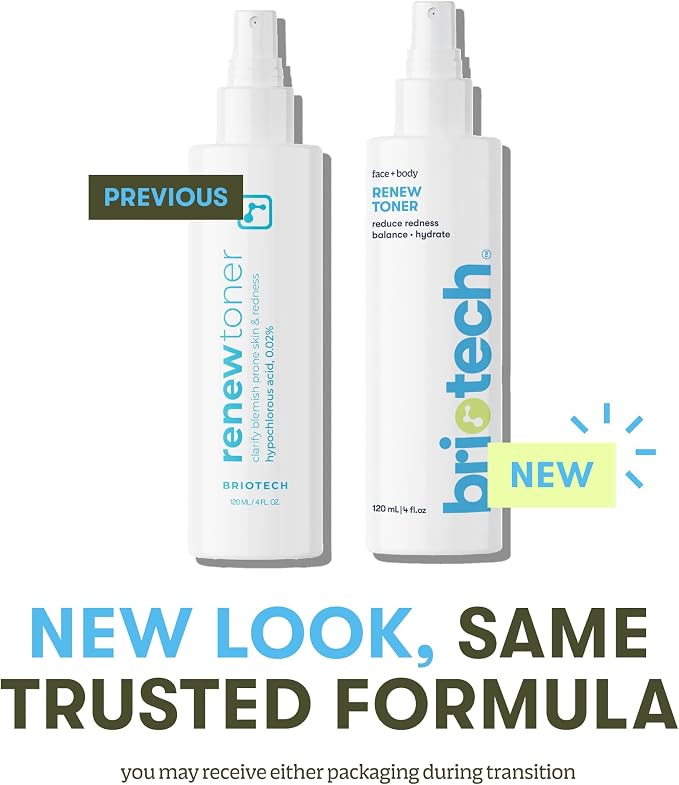 BRIOTECH Renew Toner, Hypochlorous Acid Spray, Minimize Appearance of Blemishes - Image 5
