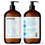 Everyone 3-in-1 Soap, Body Wash, Bubble Bath, 32 Ounce, made - Image 2