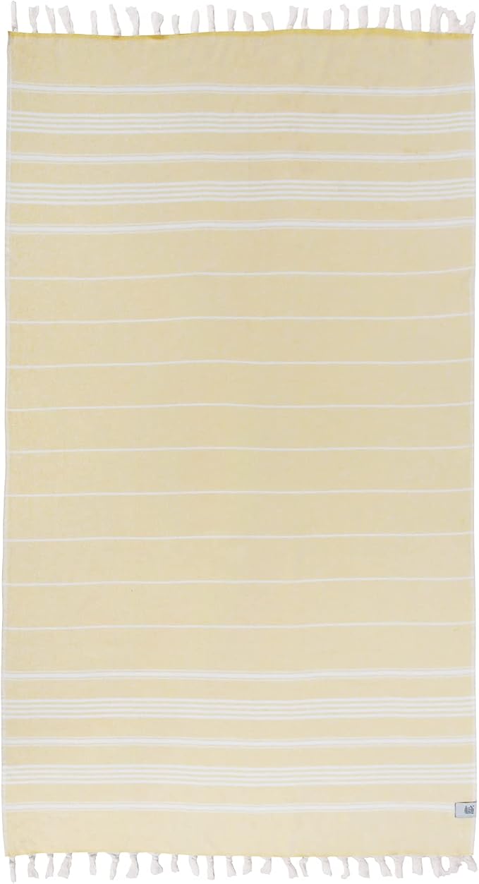 Beach Towel | Cotton Beach Towels, Sand Free, Highly Absorbent, Quick Dry by LA%60HAMMAMFINELIVING