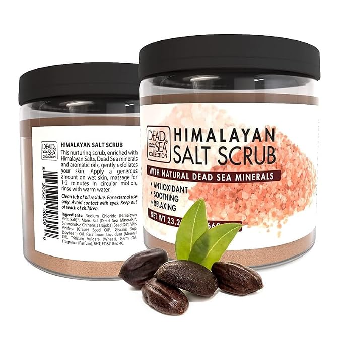Dead Sea Collection Himalayan Salt Scrub – Exfoliating Body Scrub - Image 8