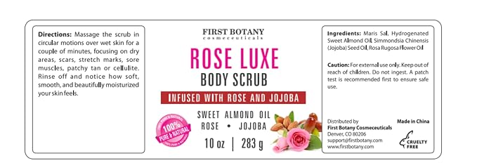 First Botany Body Scrub - Image 7