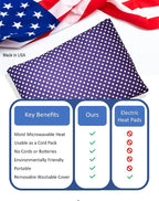 Microwavable Corn Filled Heating Pad and Cold Pack/Washable 100% Cotton Cover - Image 6