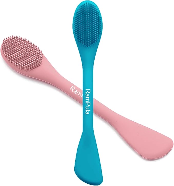RamPula Pore Brush & Face Mask Applicator, Lymphatic Drainage Brush | Face by RamPula