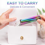Nail Clippers for Acrylic Nails, Chameleon Premium Metal Acrylic Nail Clippers - Image 4