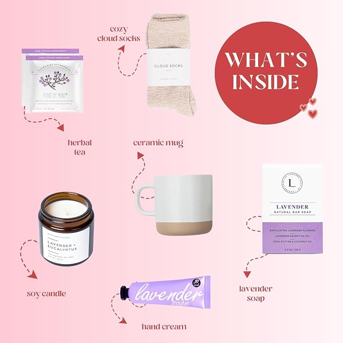 Unboxme Lavender Spa Gift Set - Image 3